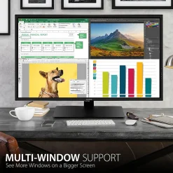 ViewSonic 43" 4K Ultra HD 60 Hz LED Monitor, Black (VX4381-4K)* Flat Monitors