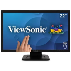 ViewSonic 22" 1080P Touch Screen Monitor, Black (TD2210)* Flat Monitors
