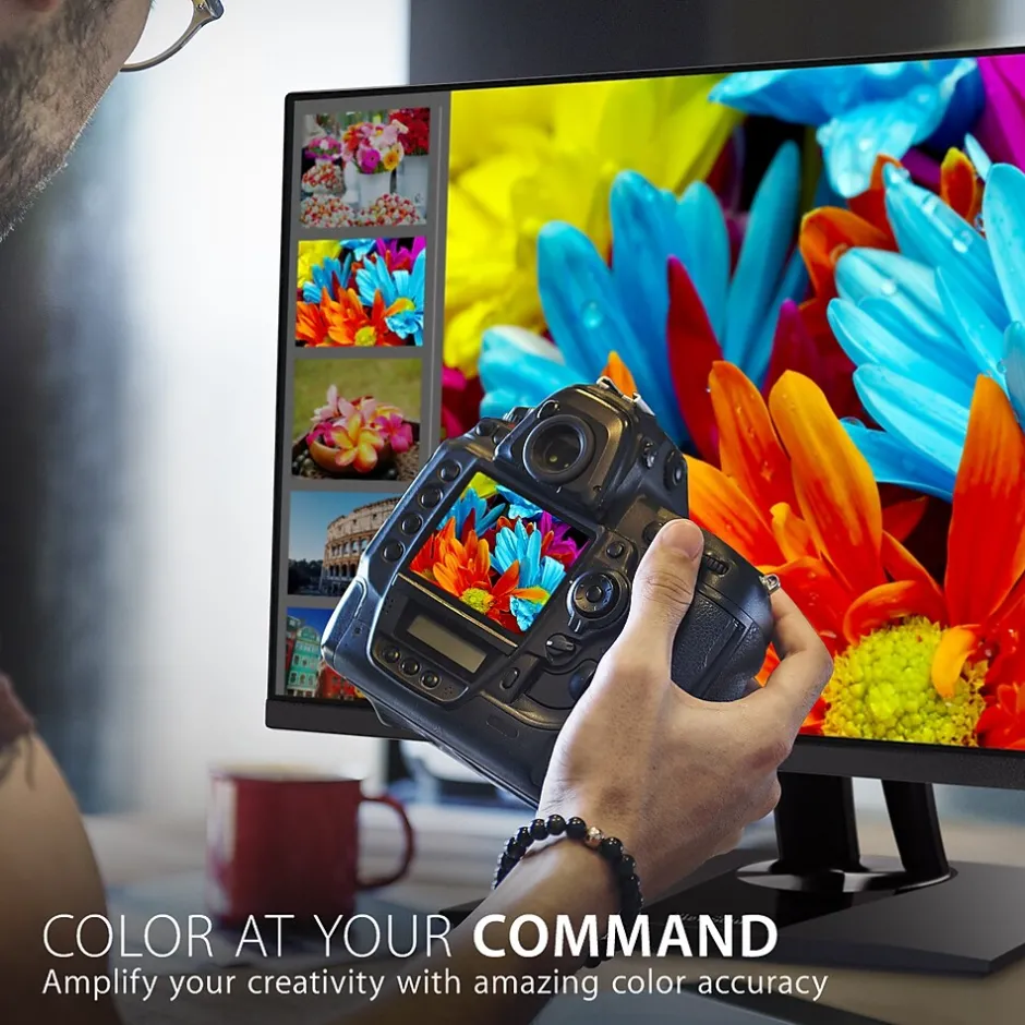 ViewSonic ColorPro 27" 60Hz LED Monitor, Black (VP2756-2K)* Flat Monitors