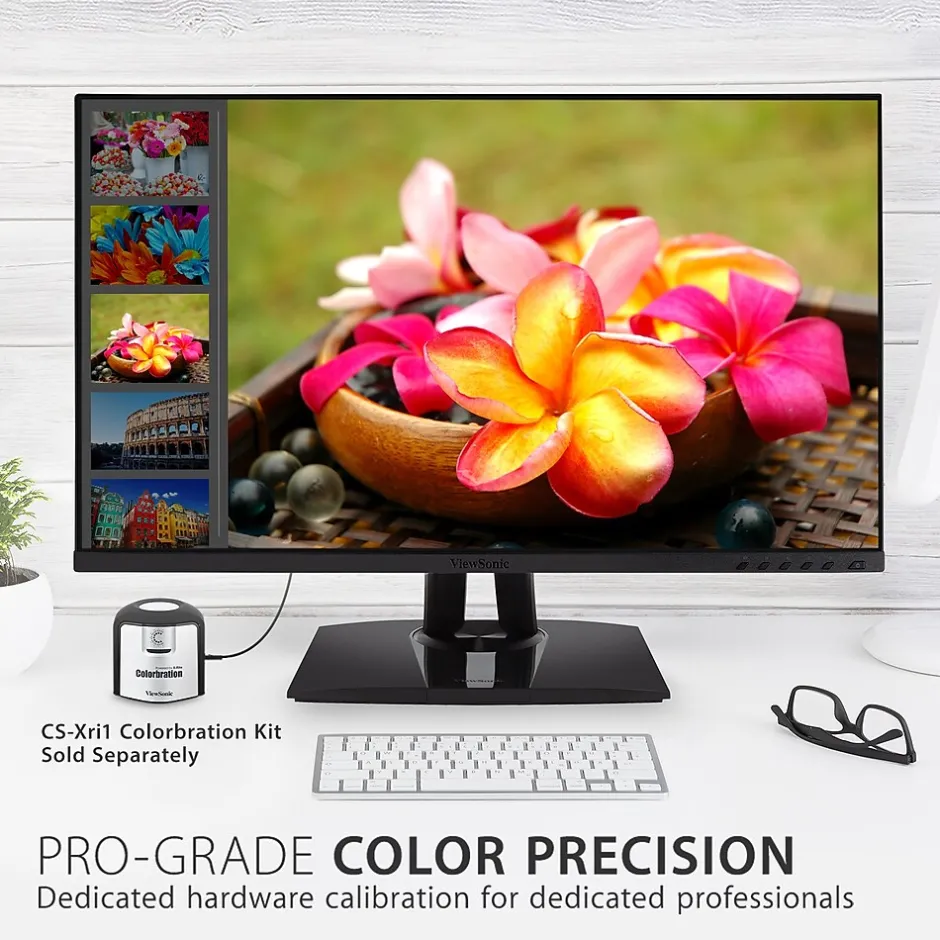 ViewSonic ColorPro 27" 60Hz LED Monitor, Black (VP2756-2K)* Flat Monitors