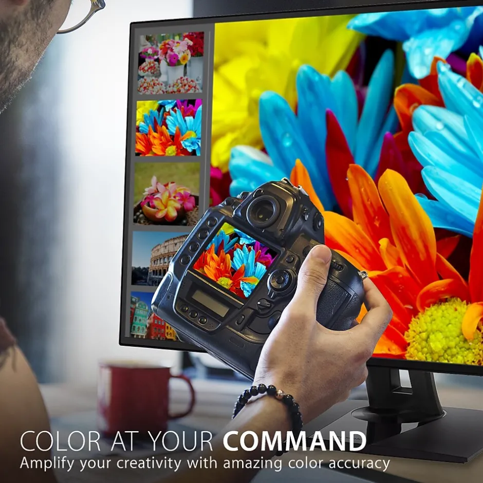 ViewSonic ColorPro 32" 4K Ultra HD 60 Hz LED Monitor, Black (VP3268A-4K)* Flat Monitors