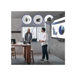 ViewSonic 4K (3840 x 2160) Wide-Angle Conference Webcam, 8 Megapixels, Black (VB-CAM-201)* Webcams