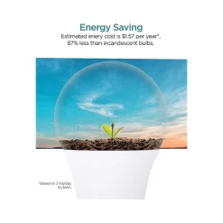 Light Bulbs<Viribright Pro 9-Watt Cool White LED General-Purpose Bulb, 50/Box (640339-50P)