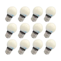 Light Bulbs<Viribright 2-Watt Cool White LED Bulb, Dozen (74565-12)
