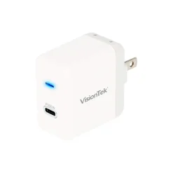 VisionTek USB-C 20W Power Adapter, White (901418)