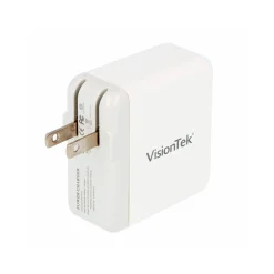 VisionTek USB-C 30W Quick Charger, White (901282)