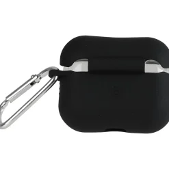 Vivitar Case with Carabiner for AirPods Pro, Black (V90023BLKSTK12)