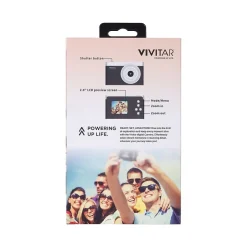 Cameras & Camcorders<Vivitar Point Shoot Digital Camera, Black (VECXX75-BLK-T35-6)
