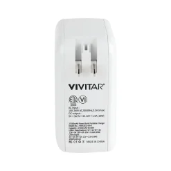 Vivitar PWRFL ProCharger USB-A/USB-C Power Bank, 27000mAh, White (PWR3010-WHT-T35-12)