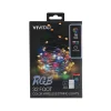 Smart Bulbs<Vivitar Smart RGB Wireless String Light, Multicolor (LBX1032100-NOC)