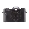 Cameras & Camcorders<Vivitar VEC XX101 20MP 4K Digital Camera, 0.45X Optical Zoom, Black (VECXX101-BLK-STK-4)