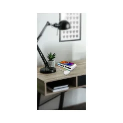 Vivitar Wireless Multi-Charger, USB-A/USB-C, White (PWR6006-WHT-T35-12)