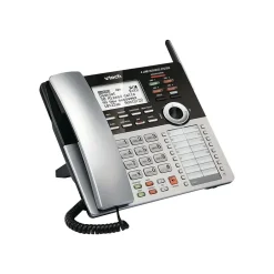 Office Phones & Conferencing<VTech Small Business CM18245 4-Line Cordless Extension Phone, Silver/Black