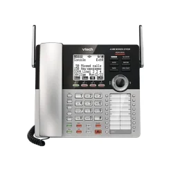 Office Phones & Conferencing<VTech Small Business System 4-Line Phone with Digital Answering, Silver/Black (CM18445)