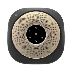 Office Phones & Conferencing<VTech VCS601-2 Cordless Conference Speakerphone, Black/Gold (80-2537-03)