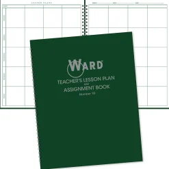 Discount Undated Lesson Planner, 8.5" x 11", 50/Pack (WRD-18-CP) Grade Books