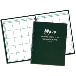 Hot Weekly Lesson Planner, 8.5" x 11", 3/Bundle (WAR18-3) Grade Books