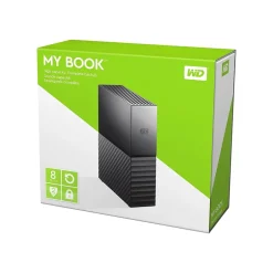 Western Digital WD My Book 8TB USB 3.0 External Hard Drive, Black (WDBBGB0080HBK-NESN)* External Hard Drives