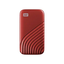 WD My Passport SSD 2TB USB 3.2 External Solid-State Drive, Red (BAGF0020BRD-WESN)* Solid State Drives