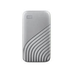 WD My Passport 1TB USB 3.2 External Solid-State Drive, Silver (BAGF0010BSL-WESN)* Solid State Drives