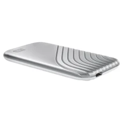 WD My Passport 1TB USB 3.2 External Solid-State Drive, Silver (BAGF0010BSL-WESN)* Solid State Drives