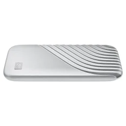 WD My Passport 1TB USB 3.2 External Solid-State Drive, Silver (BAGF0010BSL-WESN)* Solid State Drives