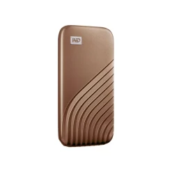 WD My Passport 1TB USB 3.2 External Solid-State Drive, Gold (BAGF0010BGD-WESN)* Solid State Drives