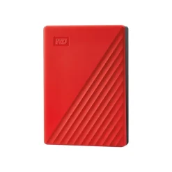 WD My Passport 4TB USB 3.2 Gen 1 External Hard Drive, Red (BPKJ0040BRD-WESN)* External Hard Drives