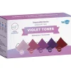 Masks<WeCare Disposable Face Masks, Assorted Violet Tones, 50/Pack (WMN100135)