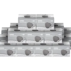 WeCare Disposable KN95 Face Mask, Adult, Dark Gray, 20 Masks/Box, 50 Boxes/Pack (TBN203231)