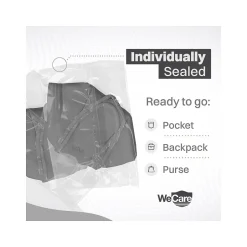 WeCare Disposable KN95 Face Mask, Adult, Dark Gray, 20 Masks/Box, 50 Boxes/Pack (TBN203231)