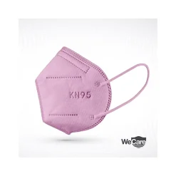 WeCare Disposable KN95 Face Mask, Adult, Pink, 20 Masks/Box, 50 Boxes/Pack (TBN203234)