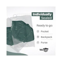WeCare Disposable KN95 Face Mask, Adult, Dark Green, 20 Masks/Box, 3 Boxes/Pack (TBN203227)