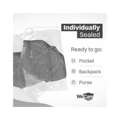 WeCare Disposable KN95 Face Mask, Adult, Dark Gray, 20 Masks/Box, 3 Boxes/Pack (TBN203226)