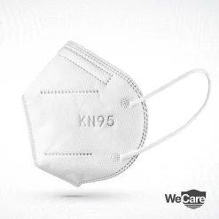 Masks<WeCare KN95 Disposable Face Mask, Adult, White, 20/Pack (WMN100002)