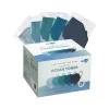 Masks<WeCare Ocean Tones Disposable KN95 Fabric Face Masks, One Size, Assorted Colors, 20/Pack, 50 Packs/Carton (TBN203261)