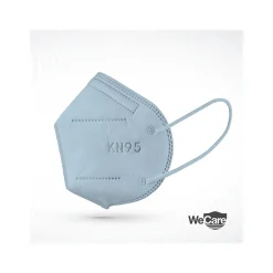 Masks<WeCare Ocean Tones Disposable KN95 Fabric Face Masks, One Size, Assorted Colors, 20/Pack, 3 Packs/Carton (TBN203257)