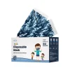 Masks<WeCare 3-ply Disposable Face Mask, Individually Wrapped, Kids, Blue Camo, 50/Box (WMN100042)