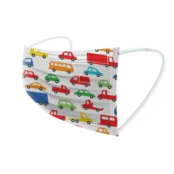 Masks<WeCare 3-ply Disposable Face Masks, Kids, Assorted Party Collection Designs, 50/Box (WMN100089)
