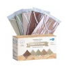 Masks<WeCare 3-ply Disposable Face Masks, Adult, Assorted Earth Tones, 50/Box (WMN100090)