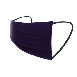 Masks<WeCare 3-ply Disposable Face Mask ,Adult, Assorted Jewel Tones, 50/Box (WMN100091)