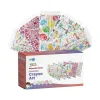 Masks<WeCare 3-ply Disposable Face Masks, Kids, Assorted Crayon Art Designs, 50/Box (WMN100116)