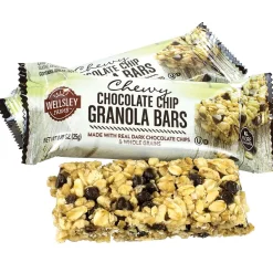 Snacks & Granola Bars<Wellsley Farms Chewy Chocolate Granola Bar, 0.88 oz., 60 Bars/Box (220-00538)