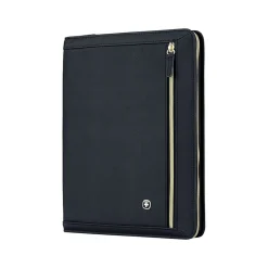 Wenger Amelie Polyester Padfolio with Zipper Closure, Navy (601565)