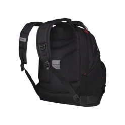 Backpacks<Wenger Laptop Backpack, Black Nylon (605074)
