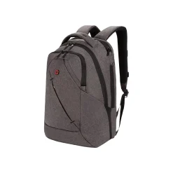 Backpacks<Wenger Laptop Backpack, Charcoal Heather Polyester (07613329059050)