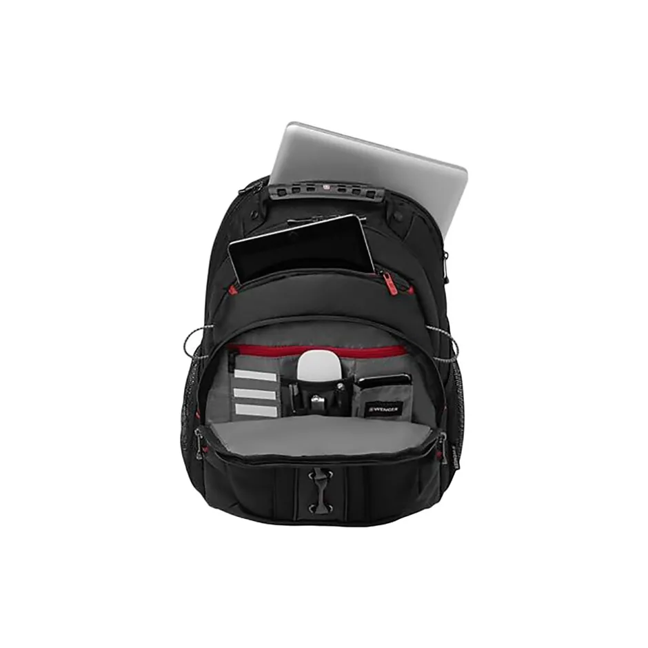 Backpacks<Wenger Legacy 16" Laptop Backpack, Black/Gray (WA-7329-14F00)