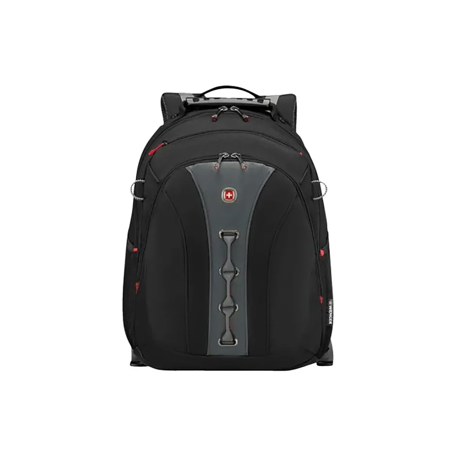 Backpacks<Wenger Legacy 16" Laptop Backpack, Black/Gray (WA-7329-14F00)