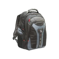 Backpacks<Wenger Pegasus Laptop Backpack, Black/Blue (GA-7306-06F00)