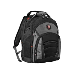 Backpacks<Wenger Synergy Laptop Backpack, Black/Gray (GA-7305-14F00)